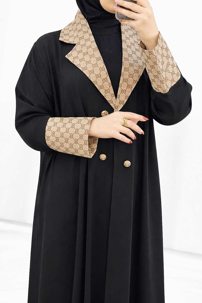 The Exclusive Gucci Abaya | Tailored Monogram Coat