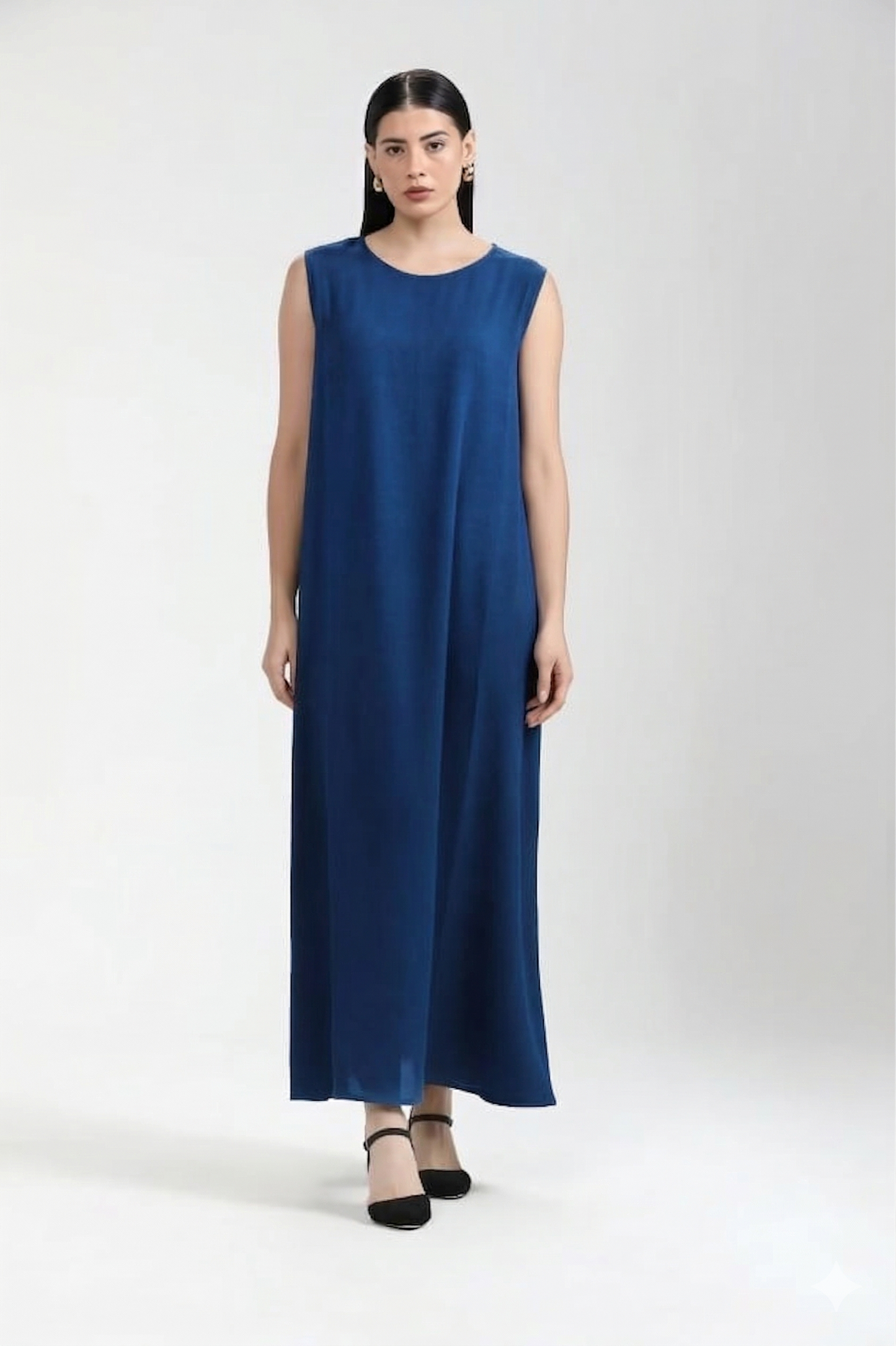 The Sous Abaya | Pleated Modest Belted Silhouette