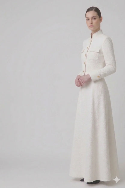 The Noble Two-Piece Maxi Skirt Suit Set