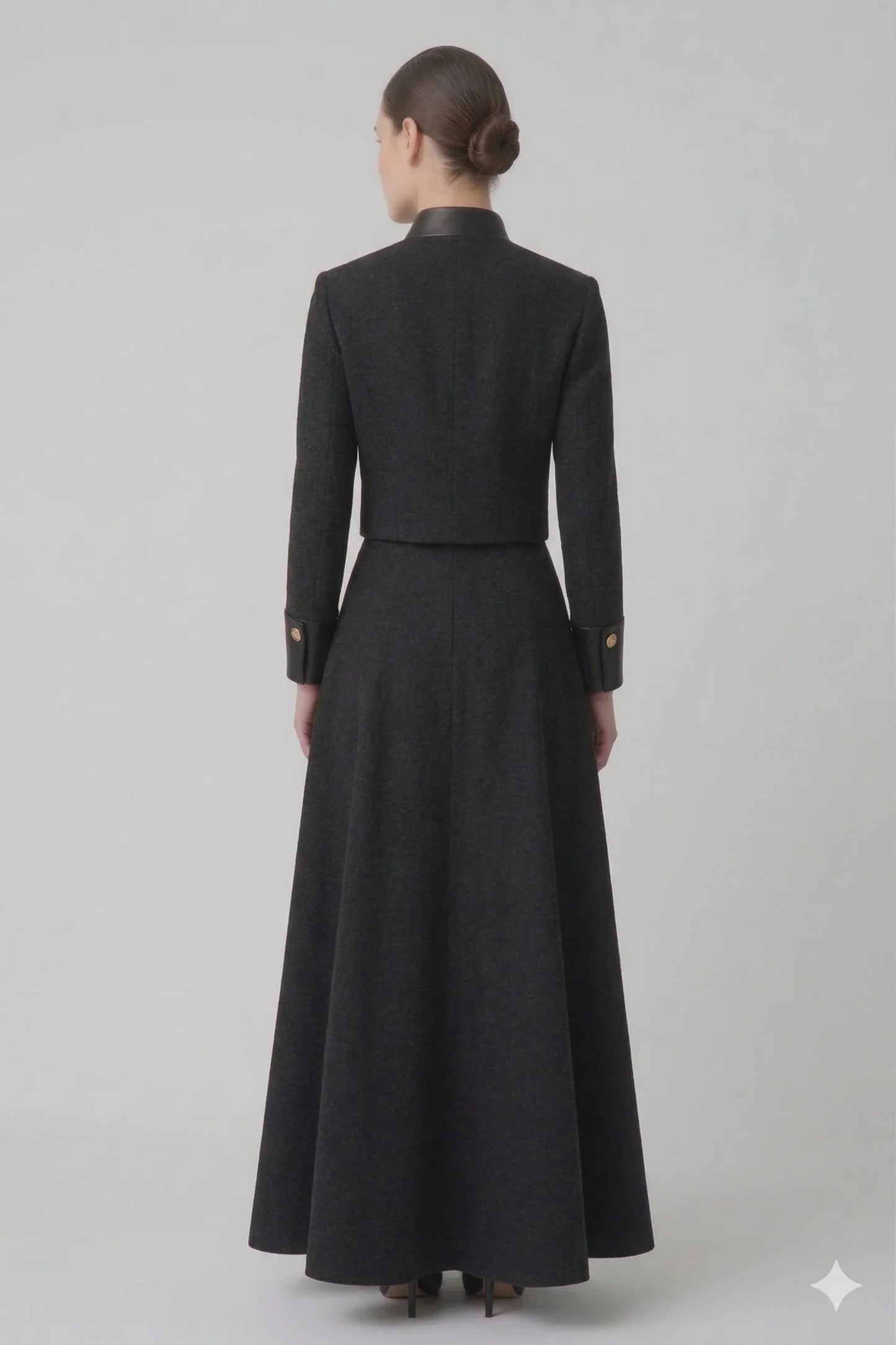 The Noble Two-Piece Maxi Skirt Suit Set