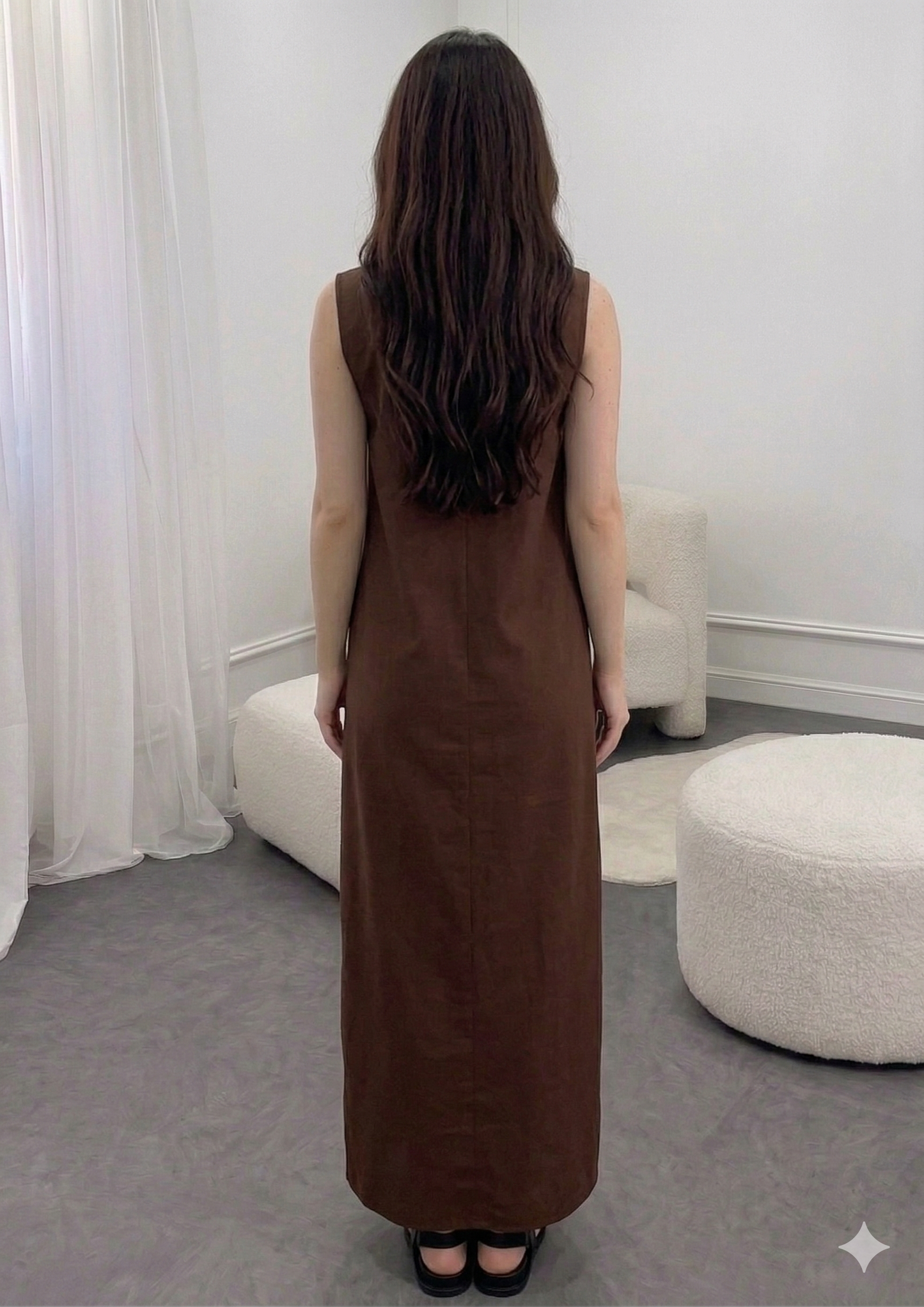 The Sous Abaya | Pleated Modest Belted Silhouette