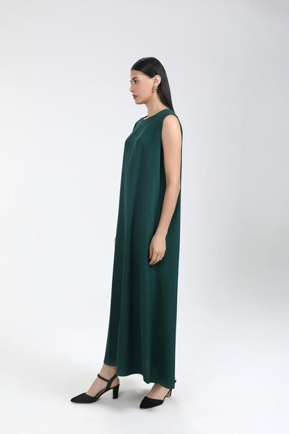 The Sous Abaya | Pleated Modest Belted Silhouette