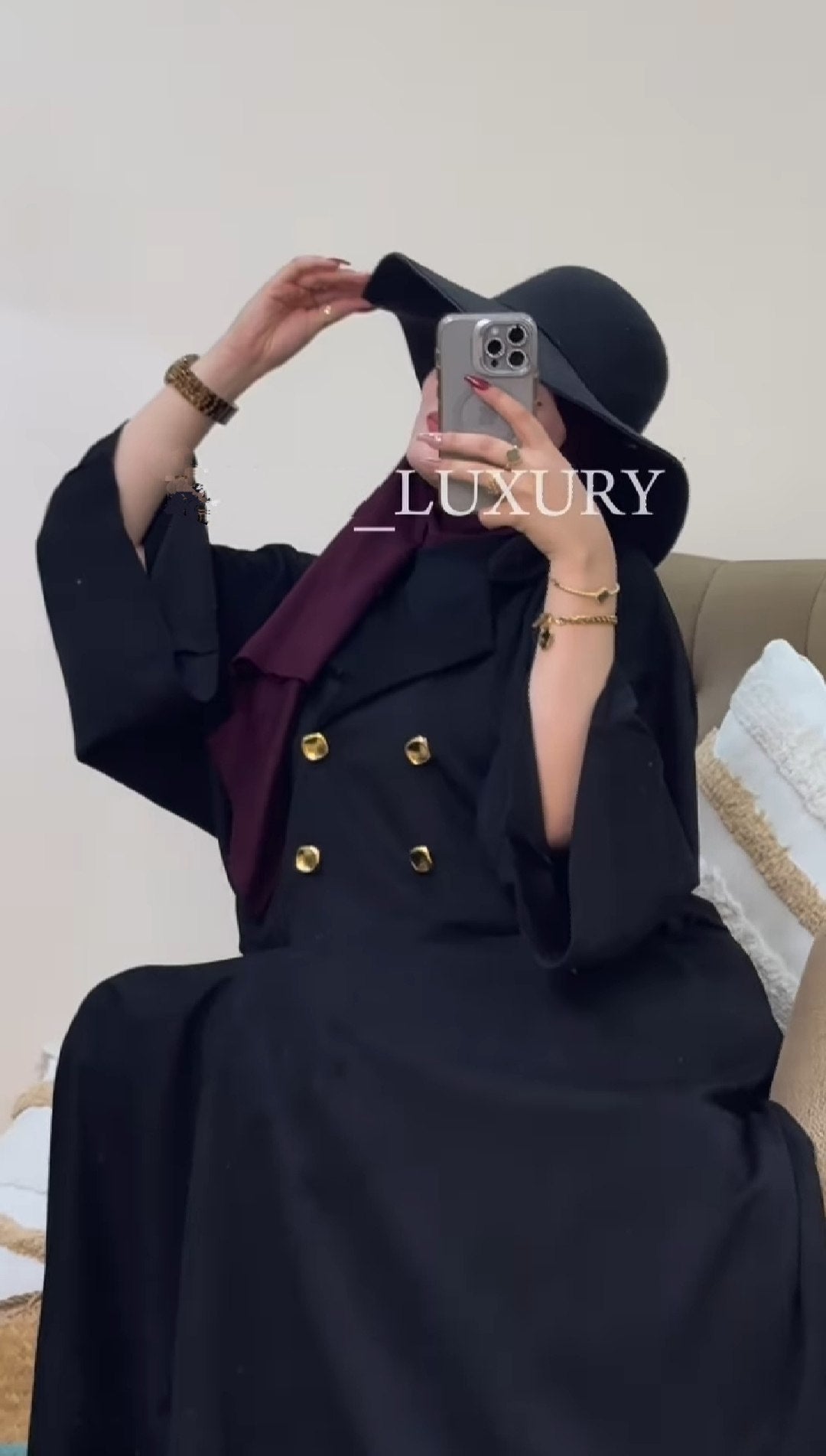 🔥 Luxury Modest Two-Piece Skirt Set | Cropped Blazer & Maxi Dress Suit