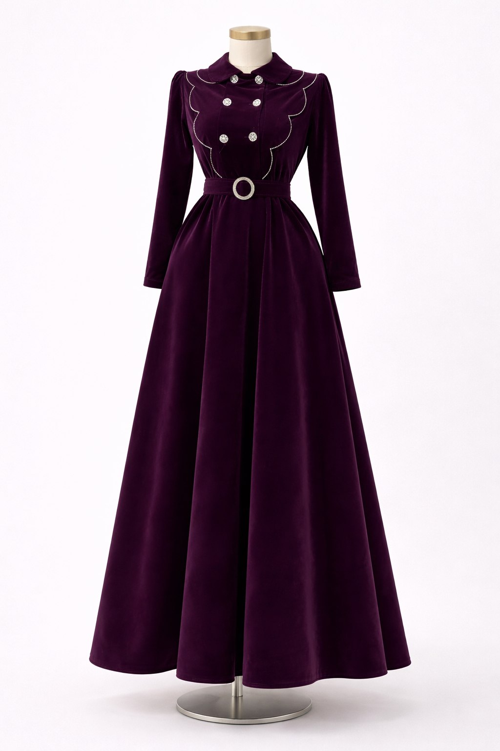 The Aurora Bias Cut Satin Maxi Skirt