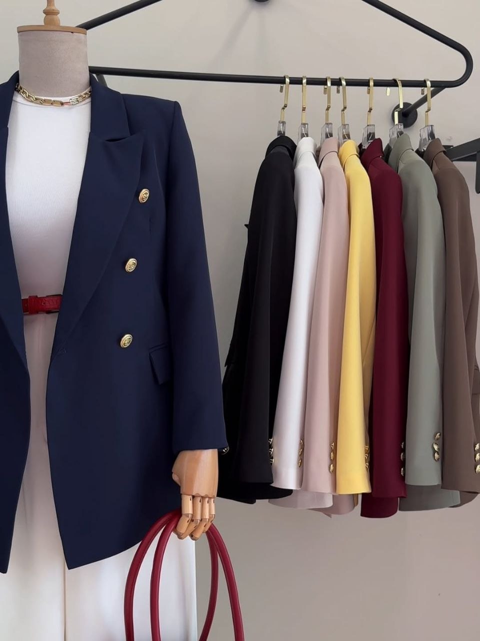 The Elara Modest Blazer | Elegant Open-Front Layering Top