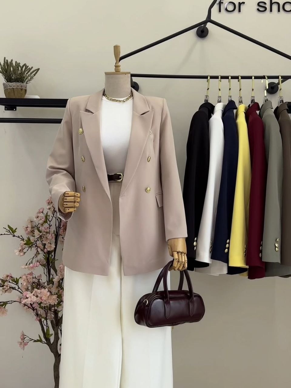 The Elara Modest Blazer | Elegant Open-Front Layering Top