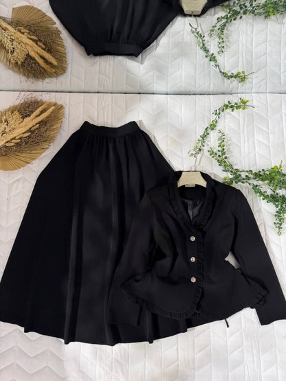 The Royal Peplum Modest Suit Set