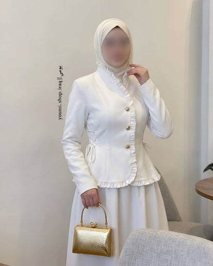 The Royal Peplum Modest Suit Set
