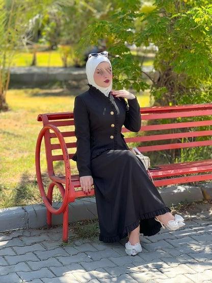 The Royal Peplum Modest Suit Set