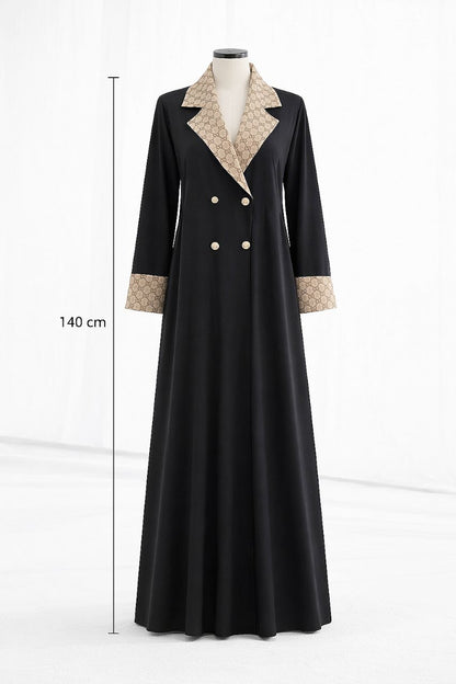 The Exclusive Gucci Abaya | Tailored Monogram Coat