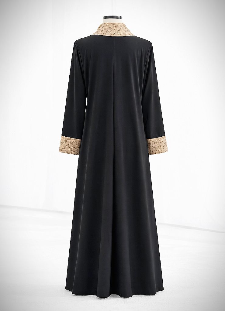 The Exclusive Gucci Abaya | Tailored Monogram Coat